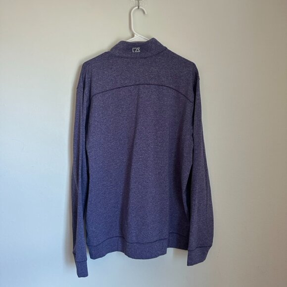 TCU Horned Frogs Quarter-Zip Fleece – XL by Cutter & Buck - Picture 2 of 3